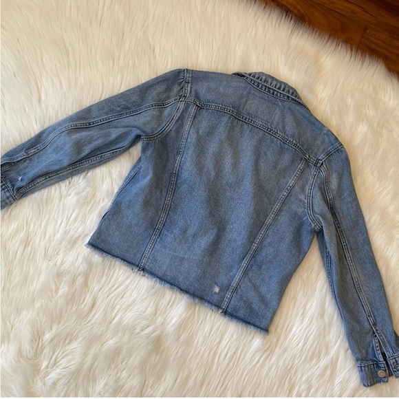 Lucky brand tomboy trucker jean jacket - Picture 10 of 12